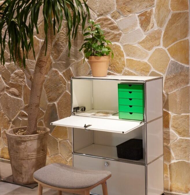 USM SECRETAIRE BLANC